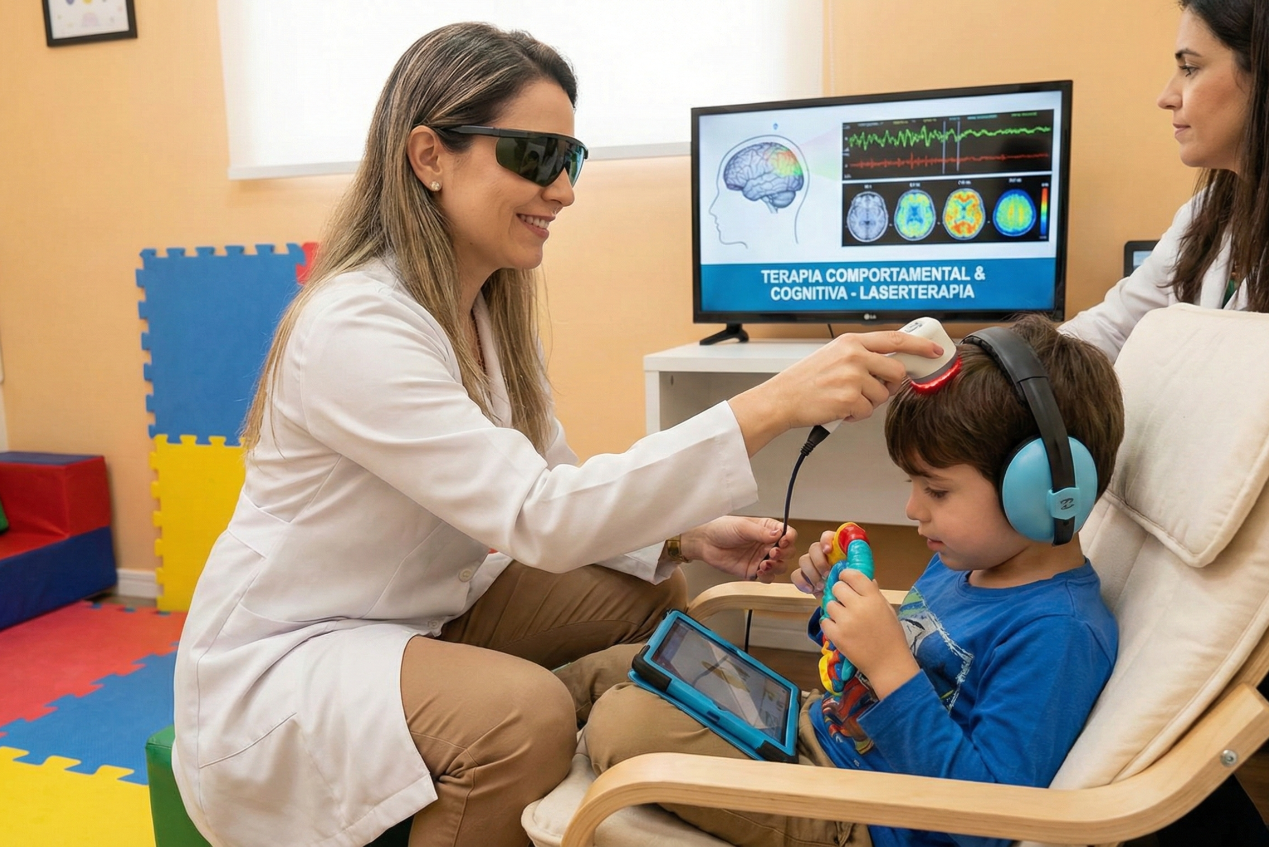 Como o Laser Ajuda Crianças com TEA a Melhorarem o Sono, Atenção e Comportamento